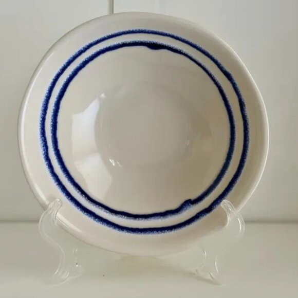 Set of 8 Matceramica Handpainted Stoneware Bowls - Picture 1 of 3